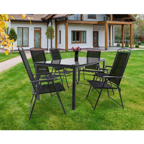 Gardenson Vrtna Garnitura Črna, 7-Delno Slike