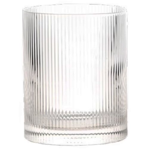 LIVELLARA Kozarec za vodo, sok Rigatino clear / 300ml / prozoren / steklo, (5000255098) Cene