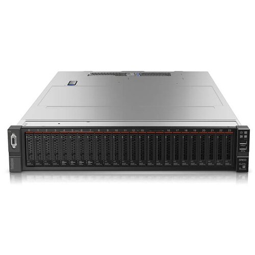 Lenovo ThinkSystem SR650, 2x Intel Xeon 4208, 128 GB RAM, RAID 930-8i + 930-16i, 2x 240 GB SSD, 15x 2 TB 7.2k, 2x750W, Windows Server 2019 Std, (20832687) Cene