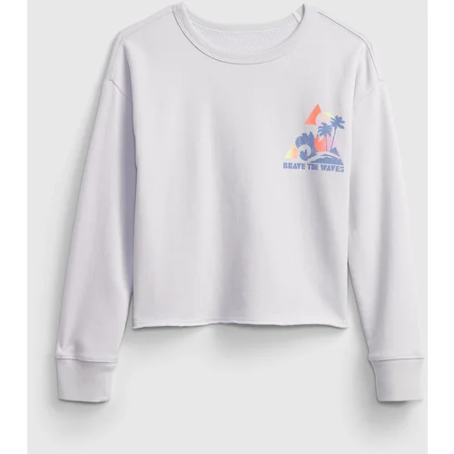 GAP Children's Sweatshirt Graphic Boxes Crew - Girls