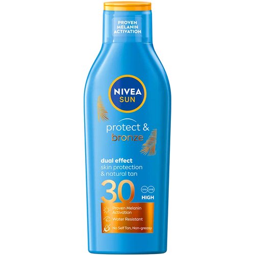 Nivea protect &amp;amp; bronze losion za za&amp;scaron;titu od sunca SPF30 200ml Slike