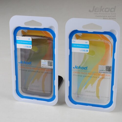 Jekod silikonski ovitek LG Optimus L50 D213N prozoren TPU/T + Zaščitna folija Cene
