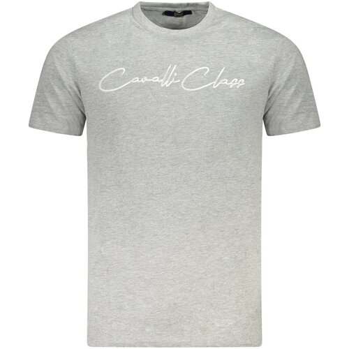Cavalli Class SHORT SLEEVE T-SHIRT MEN GREY Cene