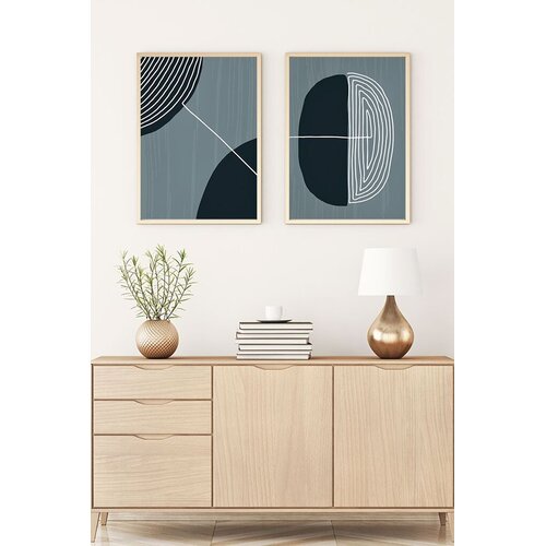 WALLXPERT Uokvirena slika Huhu113, 35x50 cm, 2 dijela Cene