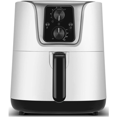 Grundig FRY 6840 Friteza na vrući zrak, 1300W, kapacitet 3 litara, Bijela Slike