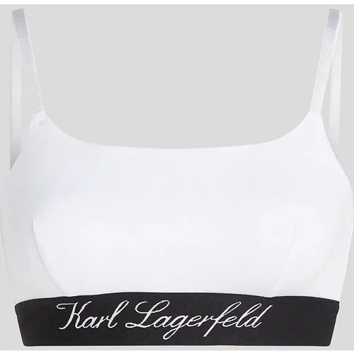 Karl Lagerfeld Modrček bela barva