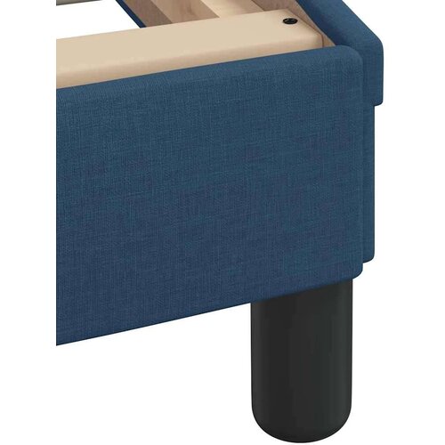 vidaXL Okvir za krevet bez madraca plavi 200x200 cm od tkanine - Plava 200 x 200 cm Cijene