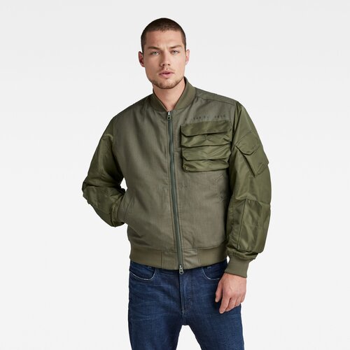 G-star Jacket - Chest pocket pm bomber green Slike