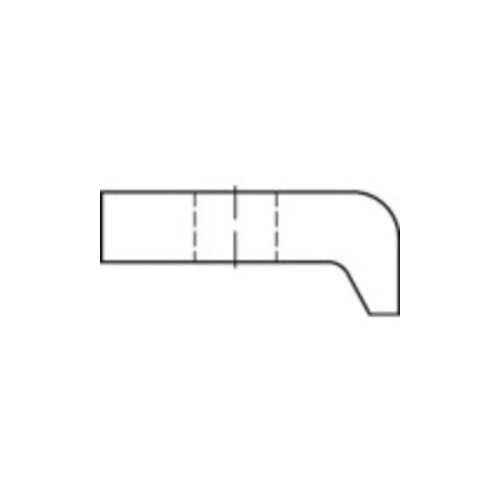 Toolcraft stezne ploče 18 mm vruće pocinčani čelik 137760 1 St. (Ø x D) 60 mm x 18 mm Cijene