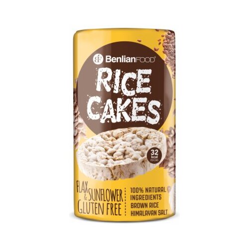 Benlian Food pirinčane galete lan i suncokret 100g Cene