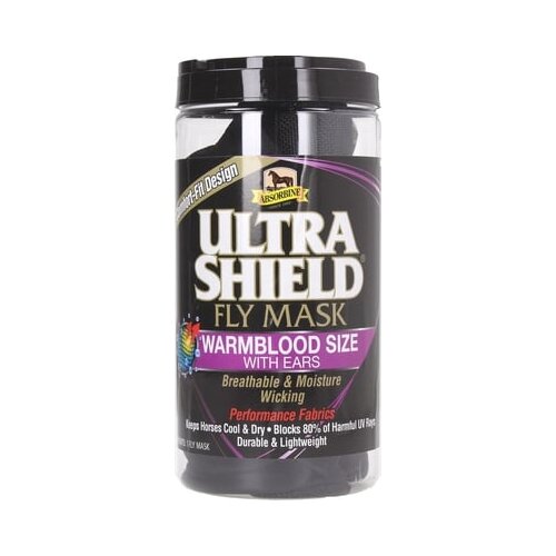 Absorbine Za&amp;scaron;čitna maska proti mrčesu &amp;quot;Ultrashield Fly Bonnets with ears&amp;quot; Design 2018 - WB/Full Slike