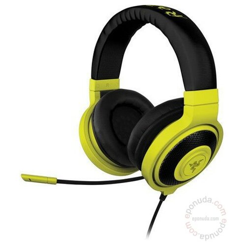 Razer Kraken Pro Neon Yellow - FRML, RZ04-00871000-R3M1 slušalice Slike