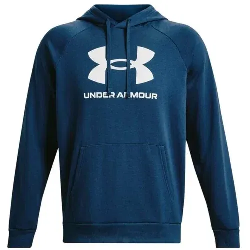 Under Armour RIVAL Muška dukserica, plava, veličina