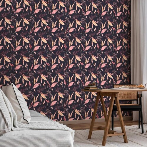  Tapeta - Pink Grasses 50x1000 Slike