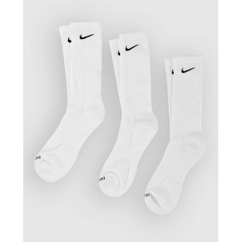 Nike Everyday Plus Cush Crew 3P Socks white / black Slike