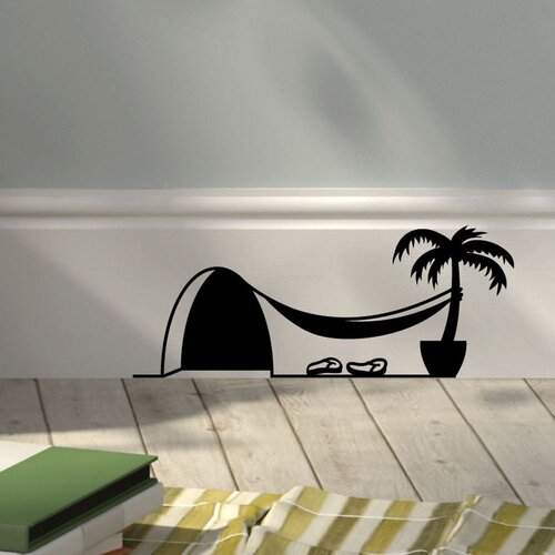 Ambiance Zidna naljepnica Mouse Hole Hamac and Palm Slike