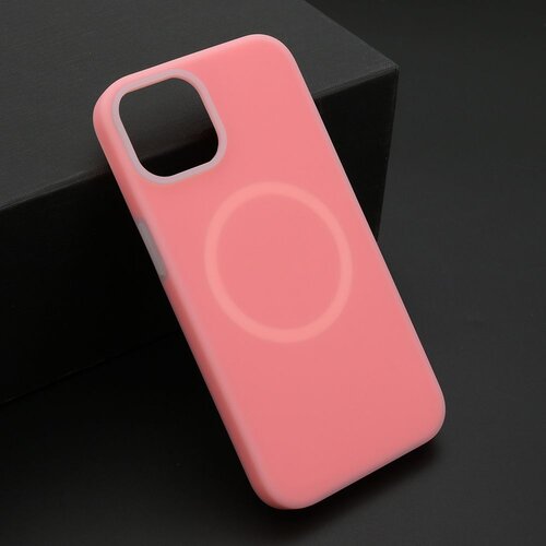Maska pastel color magsafe za iphone 13/ pink Slike