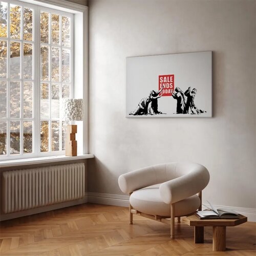  Slika - Sale (1 Part) Vertical 30x20 Na talijanskom platnu Slike