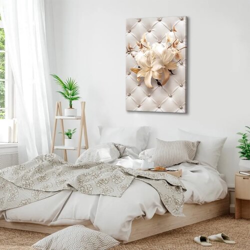  Slika - Diamond Lilies (1 Part) Vertical 20x30 Slike