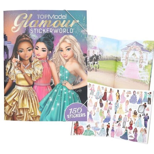 Top Model tm glamour vorld sticker 18/1 Slike