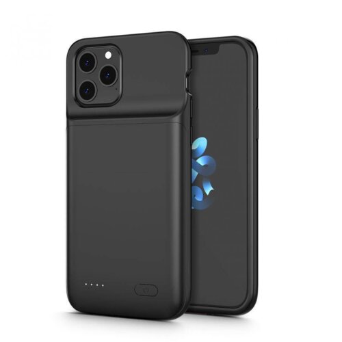 Onasi Silikonski ovitek Tech Power za iPhone 12 Pro / iPhone 12 z baterijo 4800 mAh - črn Cene