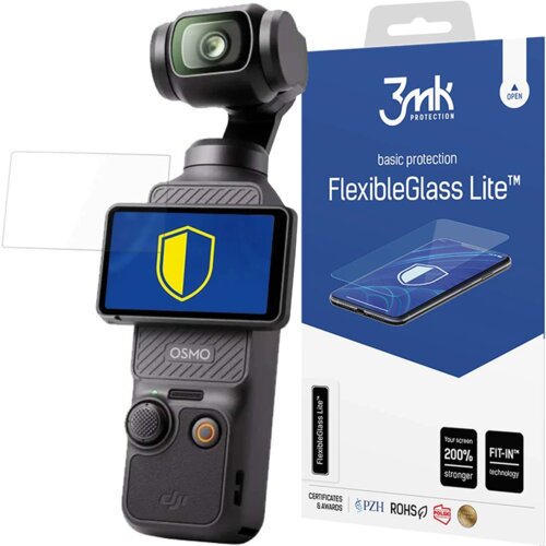 3mk HYBRID FLEXIBLEGLASS LITE STEKLO ZA DJI OSMO POCKET 3 - ZA&amp;Scaron;ČITA, (21967069) Slike