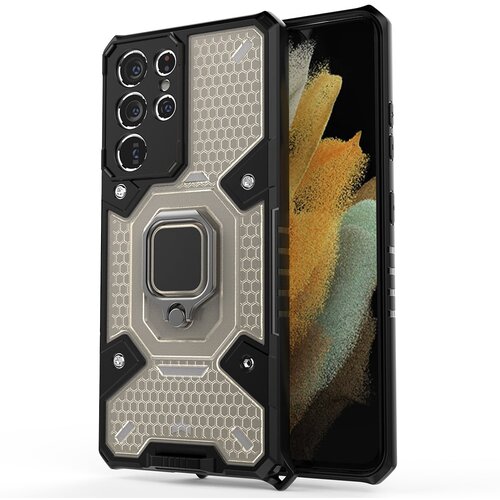 Techsuit Honeycomb Armor - Samsung Galaxy S21 Ultra - črna Cene
