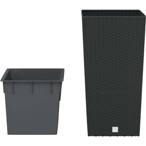  Sadilica s uklonjivom unutra&amp;scaron;njosti antracit 11/26 5 L PP ratan Slike
