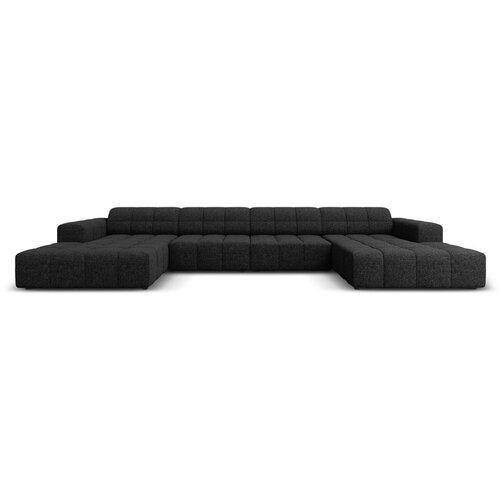 Cosmopolitan Design Antracitno siva kutna garnitura (u obliku slova "U") Chicago – Cijene
