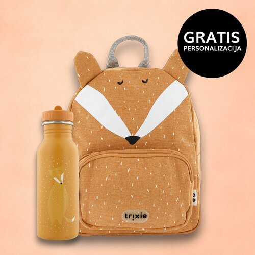 Trixie otro&scaron;ki nahrbtnik + steklenička 500 ml mr. fox Cene