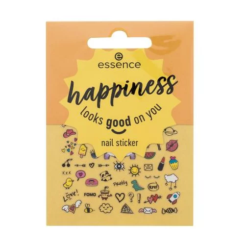 Essence Nail Stickers Happiness Looks Good On You Set nalepke za nohte 57 kos za ženske