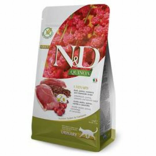 Farmina n&d quinoa cat urinary duck&cranberry 5kg Cene