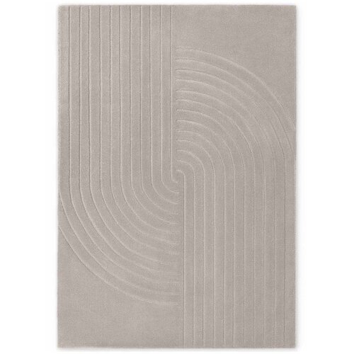 Vikosa Svetlo siva ročno tkana volnena preproga 120x180 cm Arcura – Cene
