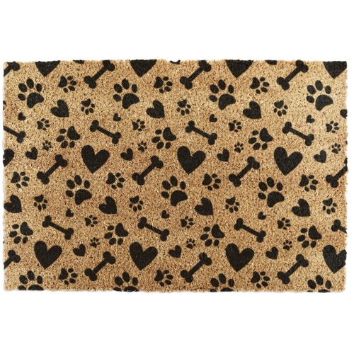 Artsy Doormats Otirač od kokosovih vlakana 40x60 cm Paws and Bones – Cijene