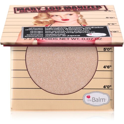 TheBalm Lou Manizer Luminizer highlighter i sjenilo za oči u jednom 9 g Slike