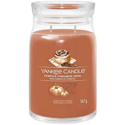 Yankee Candle Pumpkin Cinnamon Swirl mirisna svijeća 567 g Cijene