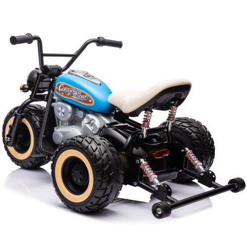 Lean Toys Otro&amp;scaron;ki trikolesni motor 2x800w modra Slike