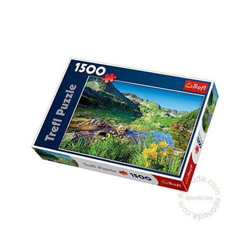Trefl Wielki Staw lake, the Tatras puzzle 26089 Slike