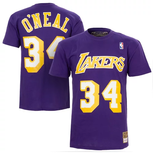 Mitchell And Ness muška Shaquille O’Neal 34 Los Angeles Lakers Mitchell & Ness majica