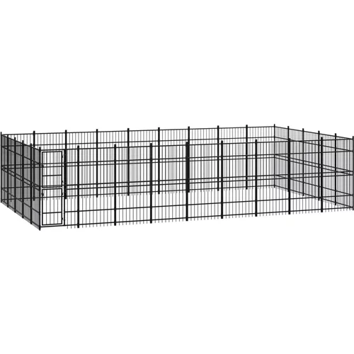  vanjski kavez za pse čelični 41,47 m²