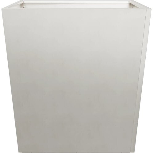  Vrtne sadilice 2 kom 50 x 50 x 50 cm od nehrđajućeg čelika Slike