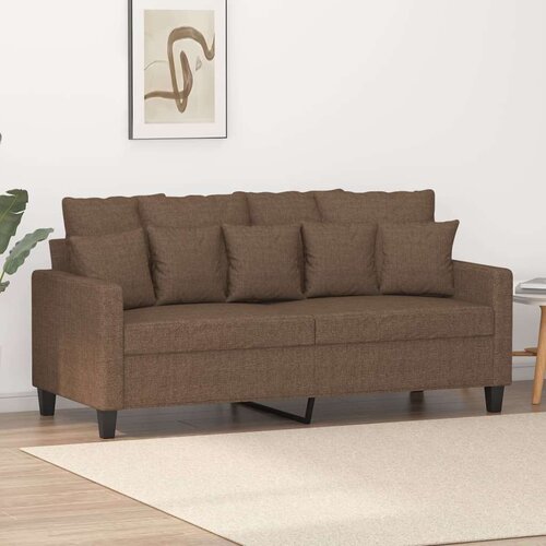  Dvosjed od tkanine smeđi 140 cm Cijene