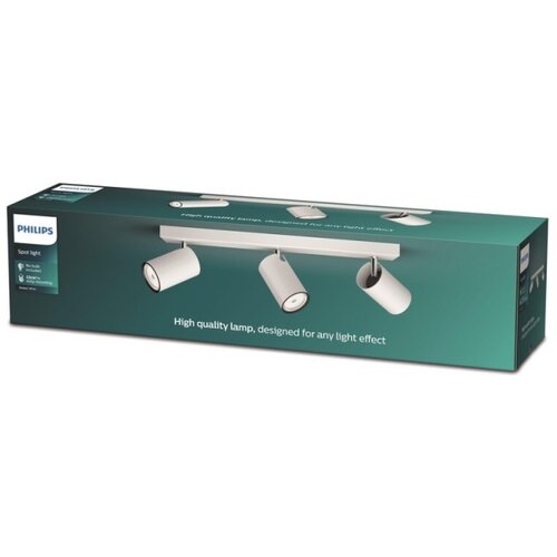 Philips Spot svetilo KOSIPO 3xGU10/5,5W/230V belo Slike