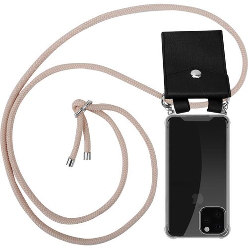Cadorabo BEACIJA Združljiva z Apple v Pearly Rosegold - Silikonski zaščitni pokrov s srebrnimi obroči, kabelskim pasom in snemljivim primerom, (20586766) Cene