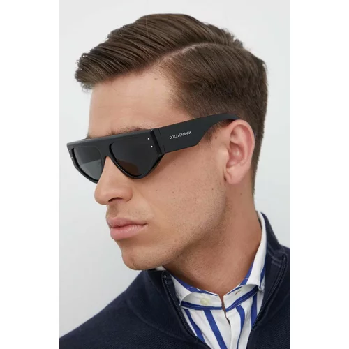 Dolce & Gabbana Sončna očala moški, črna barva