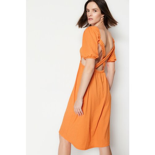 Trendyol Dress - Orange - Skater Slike