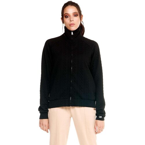 Leone 1947 &Scaron;portne jope in jakne Woman High Collar Bonded Full Zip Greyss Črna Cene