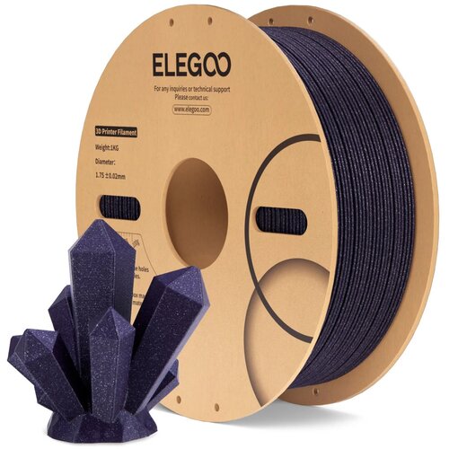 Elegoo PLA Sparkle Purplish Grey - 1,75 mm / 1000 g Cene