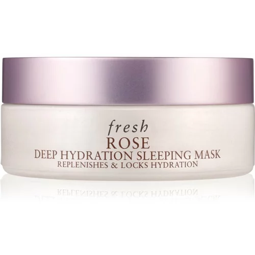 Fresh Rose Deep Hydration Sleeping Mask noćna hidratantna maska iz ruže 30 ml
