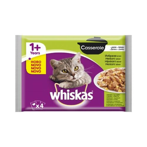 Whiskas mešani izbor hrana za mačke 4x85 Slike